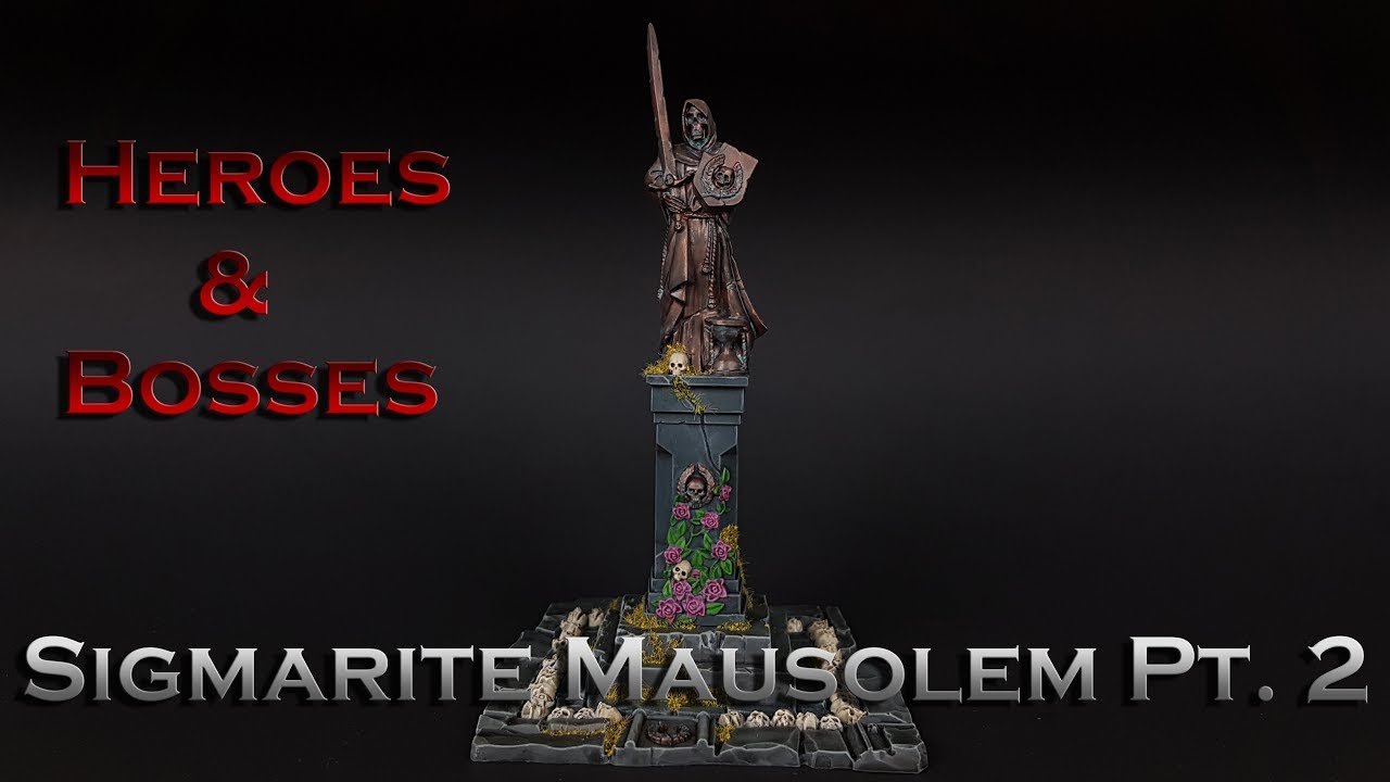 Painting Corpsewrack / Sigmarite Mausoleum Part 2