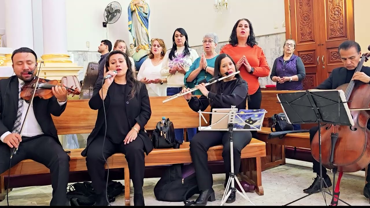 Violín, chelo y voces elegancia musical con profesionalismo 3313836424 GDL Padre Nuestro que estás..