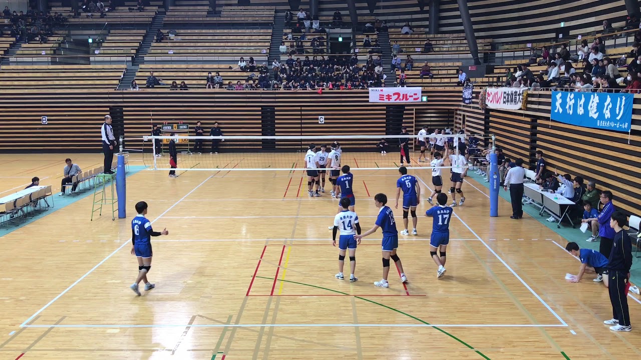 20171130 全日本インカレ 3回戦 東亜大学vs日本体育大学 5セット目
