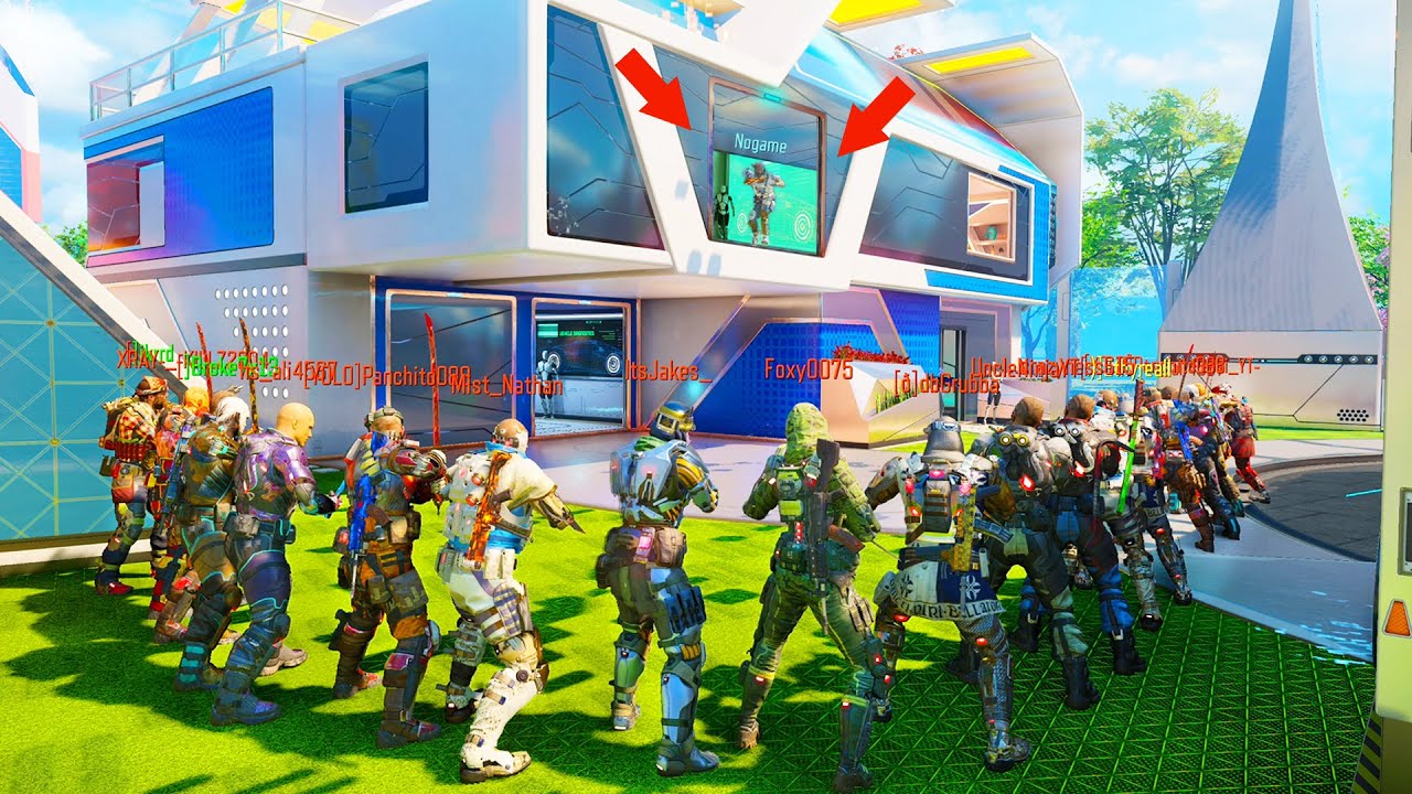 I WAS HIDING IN THE SECRET ROOM FROM ALL 17 OF THEM ON NUKETOWN!! 
