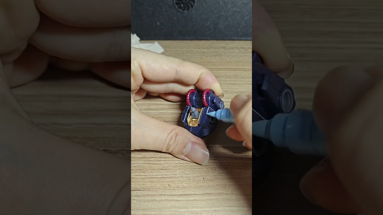 Hyakushiki Mobile Suit custom  #gundam #gunpla #gunplacustom #gunplabuilder #shorts #hyakushiki