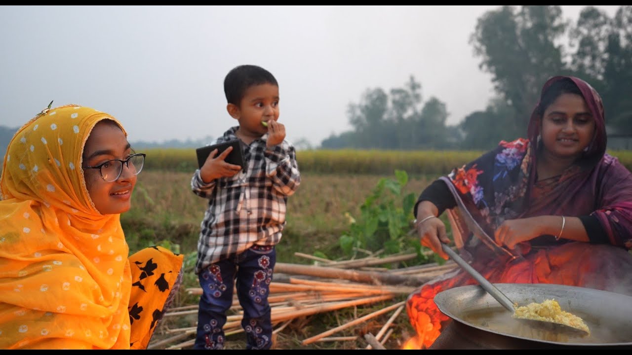 তারার শেয়ালের মাংস খাওয়ার ইচ্ছা হয়ছে | Village life with Shampa