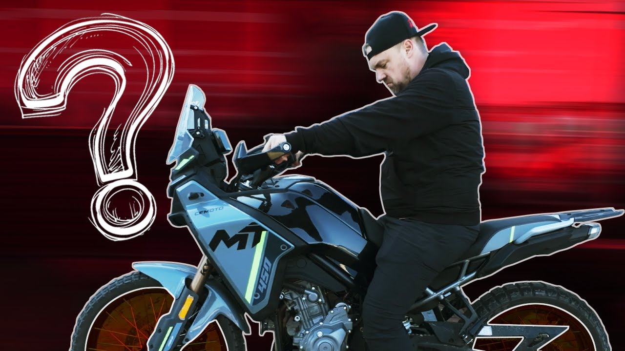 Primesti multa motoreta de banii astia! CF MOTO 450 MT