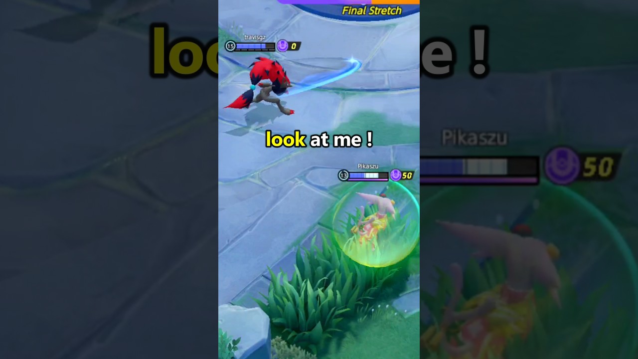 Thanks Zoroark 🤣 Pok&eacute;mon Unite