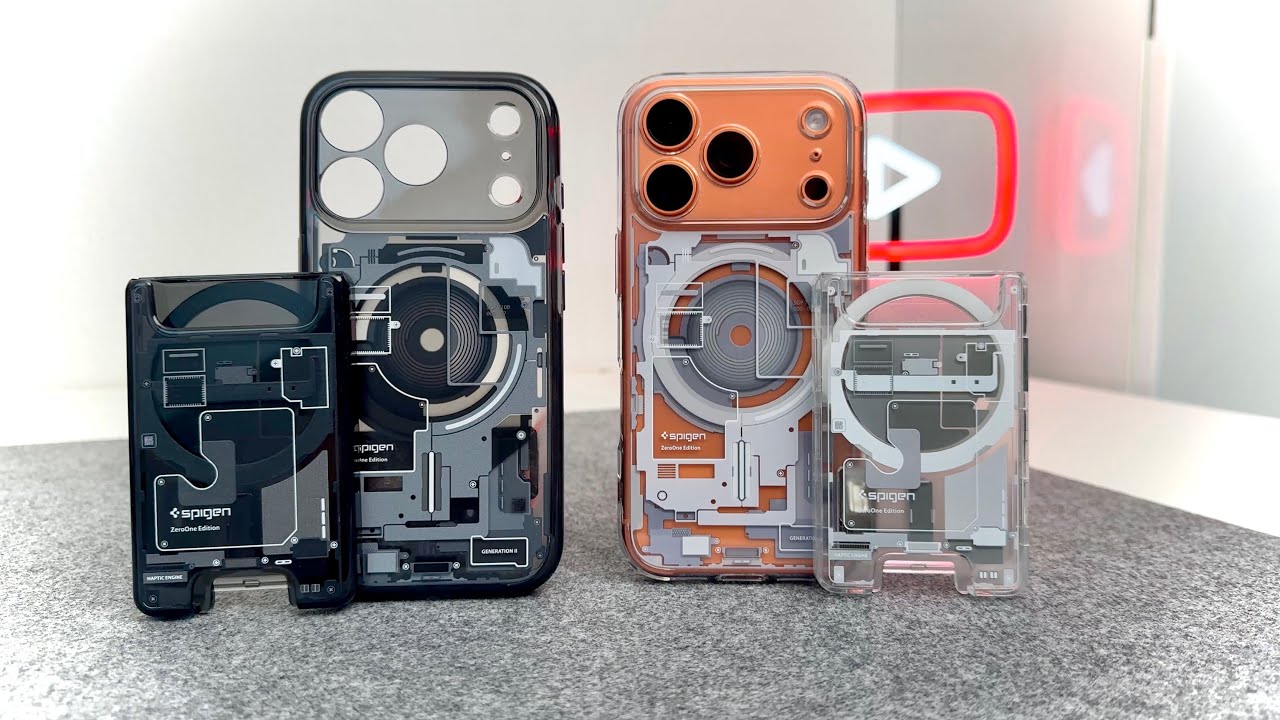 Spigen Ultra Hybrid Zero One Case & Card Holder iPhone 17 Pro Unboxing