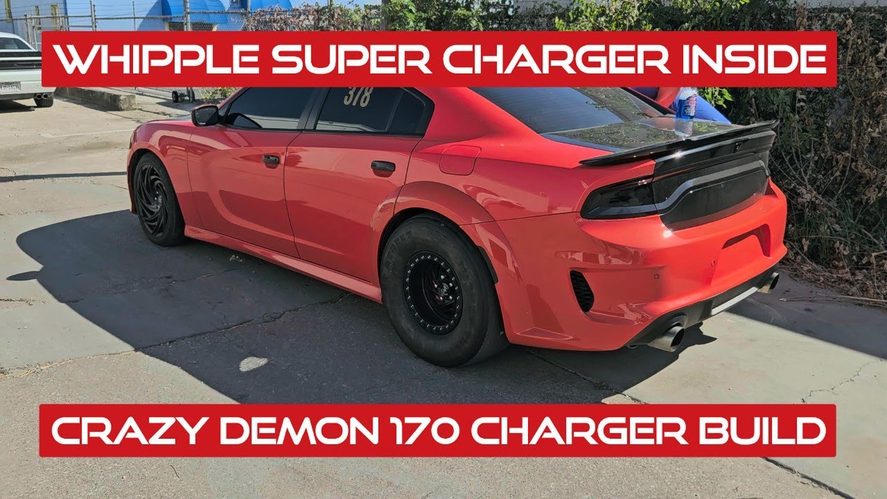 Модификация Demon 170 Charger Widebody с нагнетателем Whipple и двигателем 426