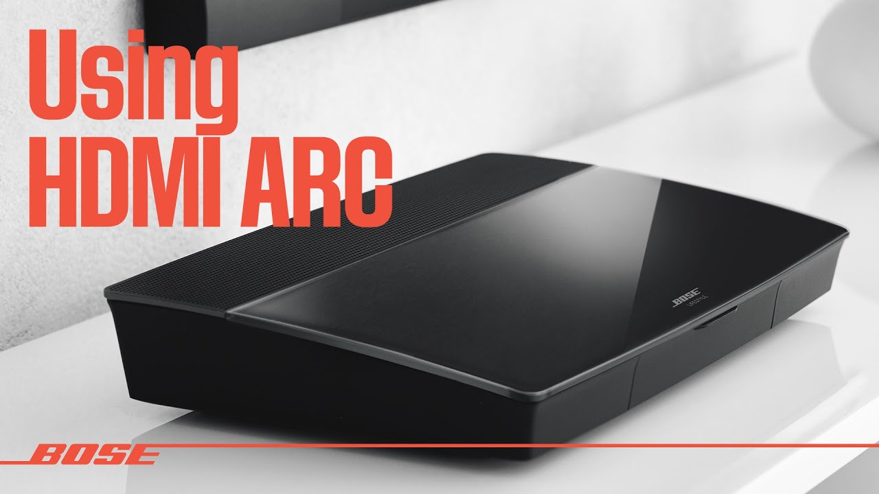 Системы Bose Lifestyle — использование HDMI™ ARC