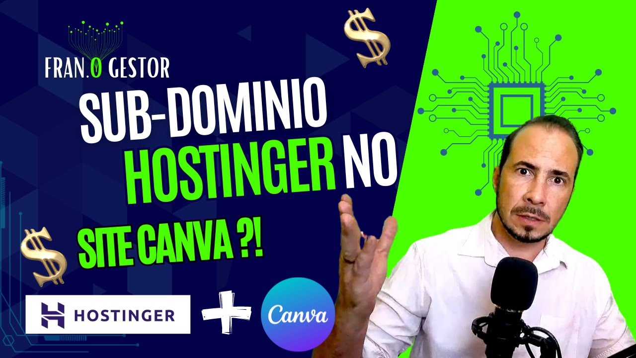Sub-Dominio Hostinger + Site Canva, Como Conectar?