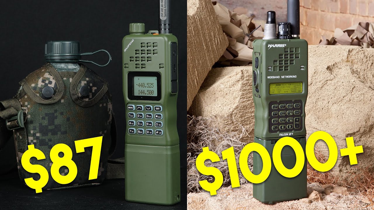Тактическая военная любительская и страйкбольная радиостанция Baofeng AR-152