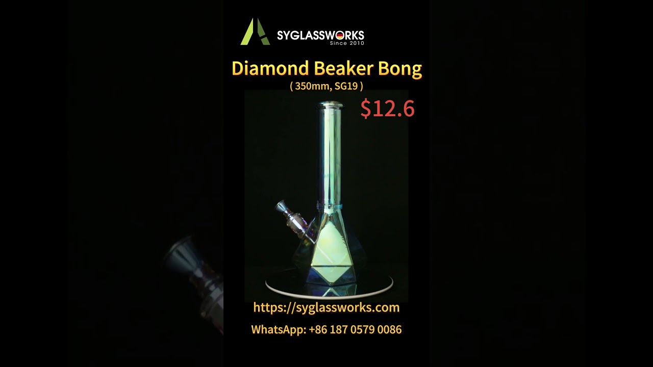 Diamond Beaker Bong #paraphernalia #csc #420daily #710dabs #cannabissocialclub #cannabisstore #bud
