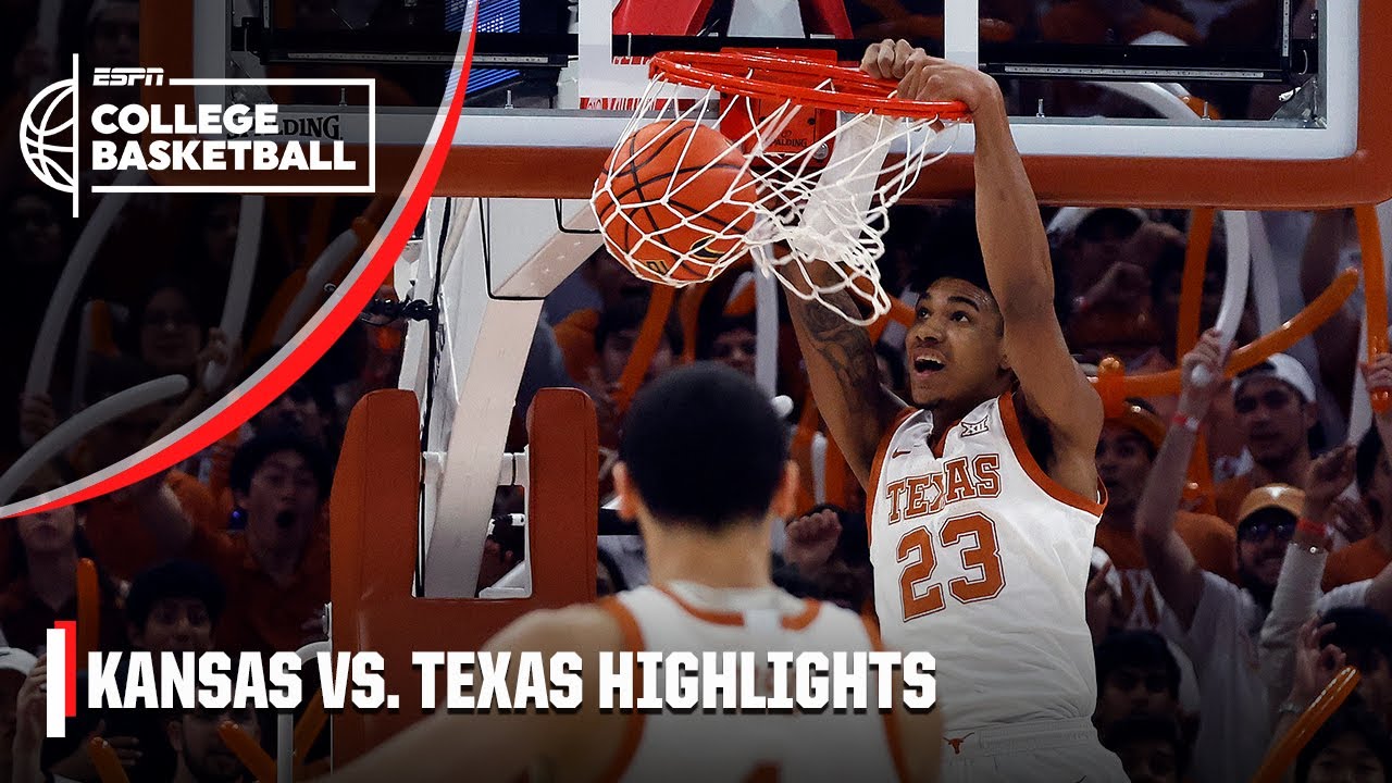 Kansas Jayhawks vs. Texas Longhorns | Full Game Highlights