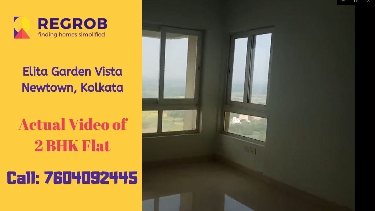 Elita Garden Vista | 2 BHK - 1350 Sqft |☎️ +91-7604092445 |🏡 Flats in Newtown Action Area 3 Kolkata