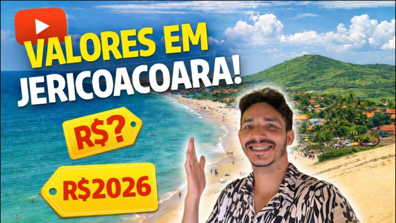 QUANTO custa viajar para JERICOACOARA em 2026 #jericoacoara 