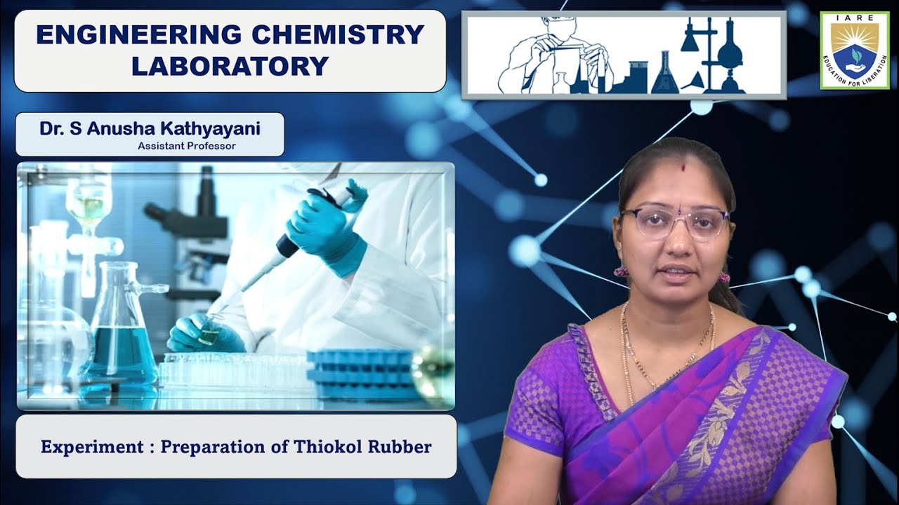 Preparation of Thiokol Rubber by Dr. S Anusha Kathyayani