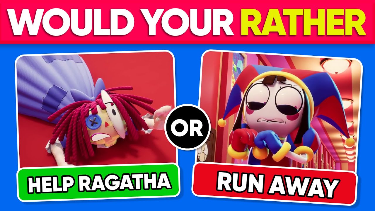 The Amazing Digital Circus 🎪 | Would You Rather Quiz