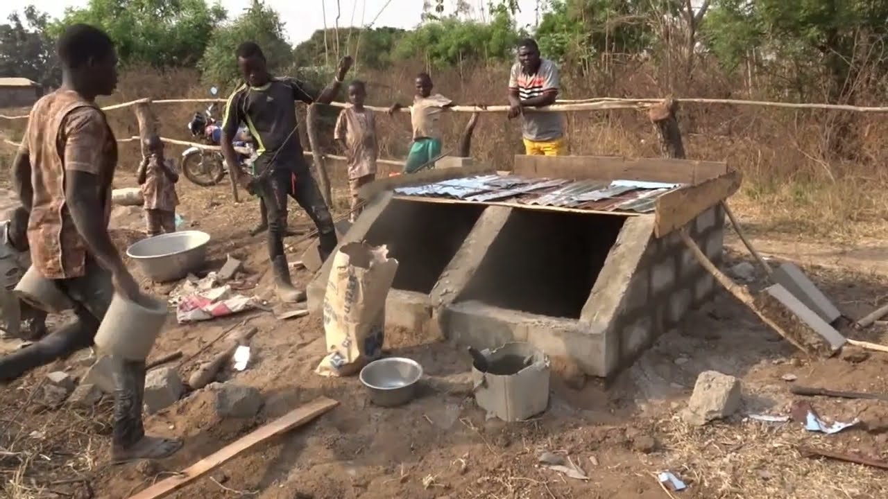 Des toilettes sèches au Bénin
