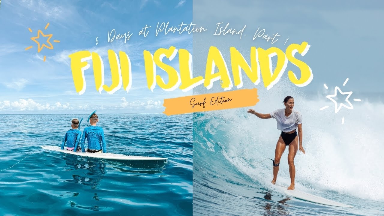 Surf and Snorkel in Fiji 🇫🇯 Plantation Island, Fiji