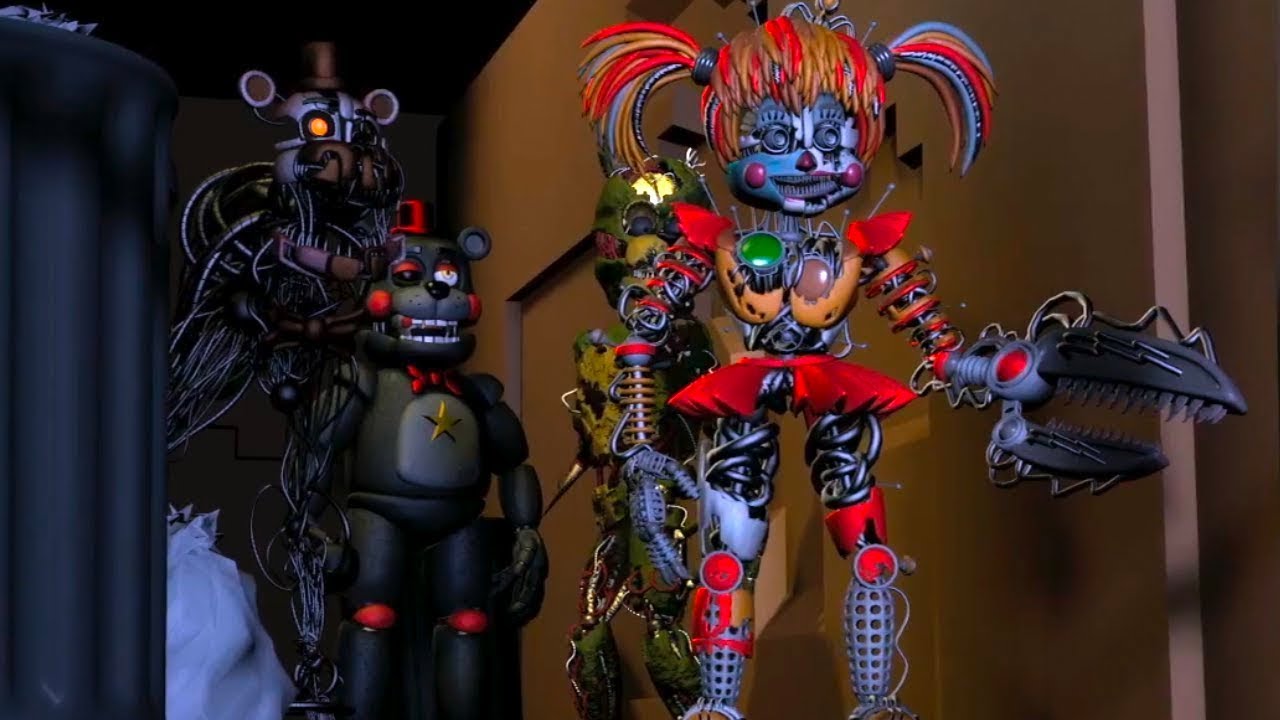 rise of fnaf scrap baby