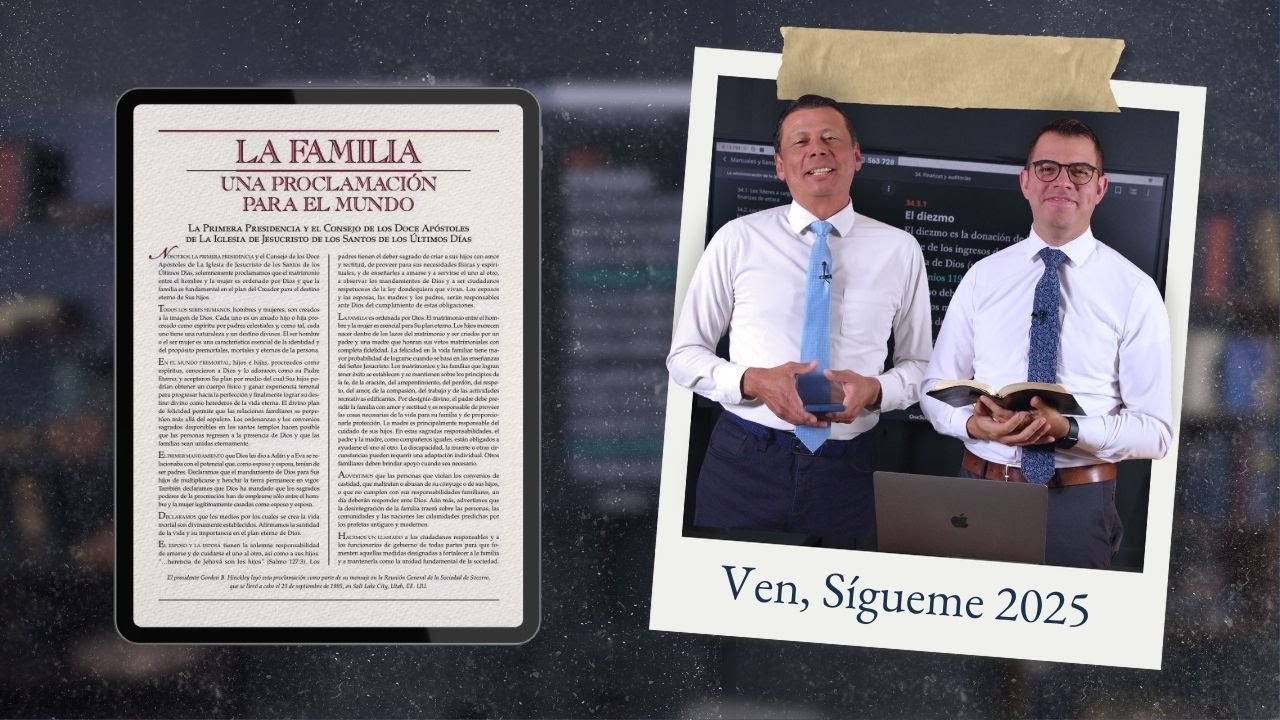 La Familia: Una Proclamación para el Mundo | Estudio de las Escrituras con Pepe Valle & Ariel Cuadra