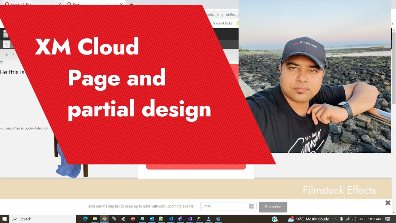 Sitecore XM Cloud Series - Video 4 - Page Design and partial design