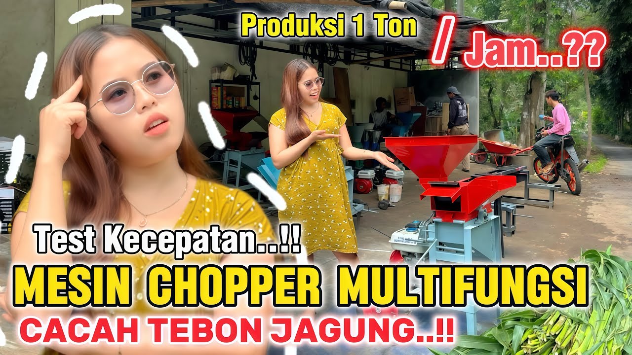 MESIN CHOPPER MULTIFUNGSI | kapasitas Besar | Review jujur atau sekedar HOAX