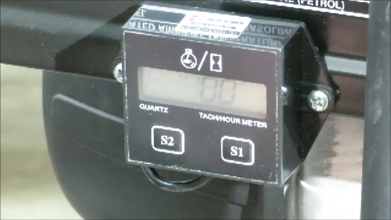hour meter install honda generator