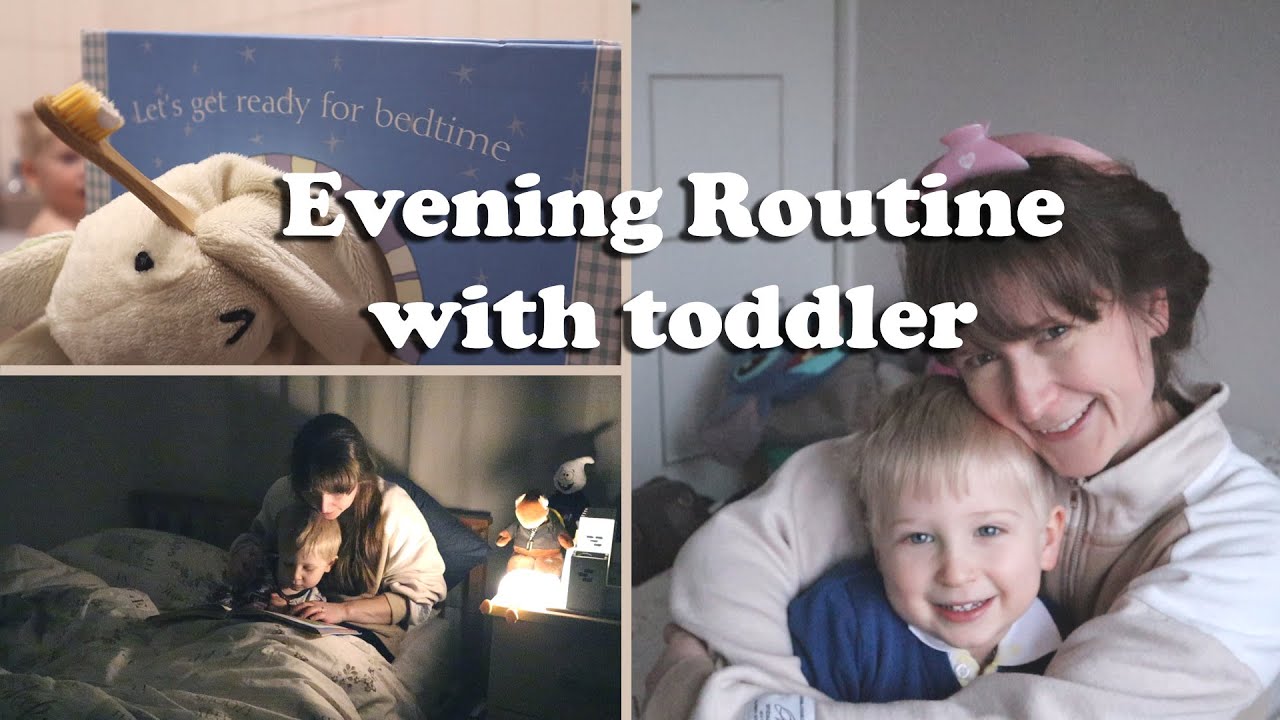 EVENING ROUTINE WITH 2 YEAR OLD | VLOG | ALINA GHOST