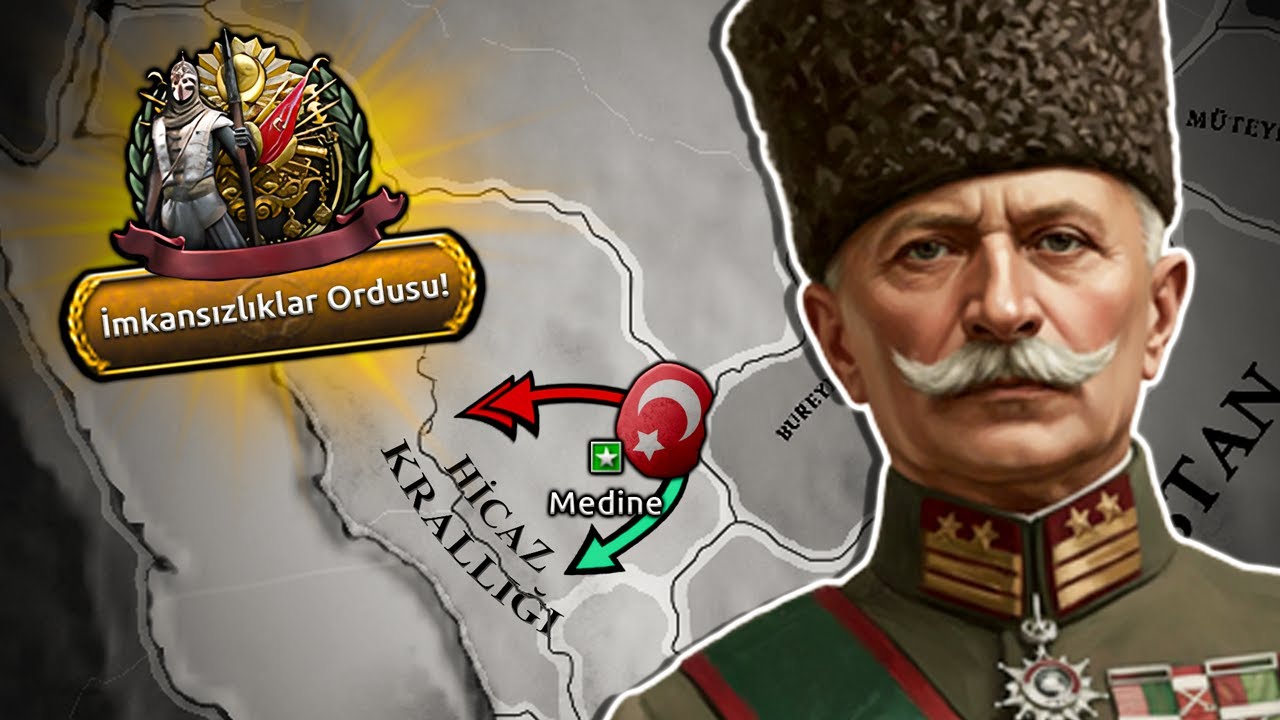 Fahrettin Paşa ile Tek Tile ÜLKE! HOI4