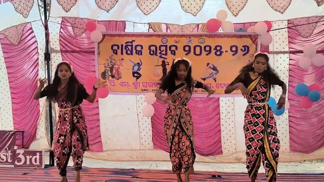 Sambalpuri Remix songs. Dance Performed BY class 9 Girls of GHS Dolopur  In Annual Function 2025 26.