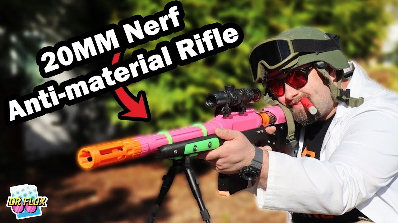 A 20MM Anti-Material Nerf Sniper Rifle!