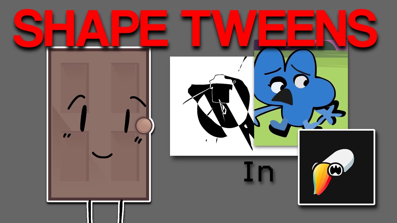 BFDI-STYLED shape tween tutorial (Toonsquid) for your object shows!