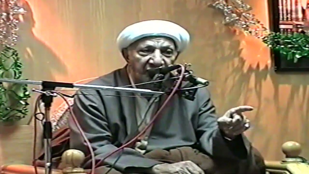 الشيخ احمد الوائلي 11 شعبان 1417هـ مجلس القطان حسينية الاوحد
