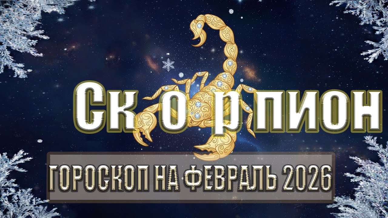 💀🦂 ФЕВРАЛЬ 2026: ВЗГЛЯНУТЬ в БЕЗДНУ. ШОКИРУЮЩИЙ ПОВОРОТ для Скорпионов!
