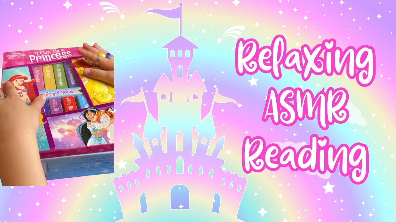 ✨📖 Relaxing ASMR - Reading you Disney Princess Stories 👑✨(Full Version) / Whispering