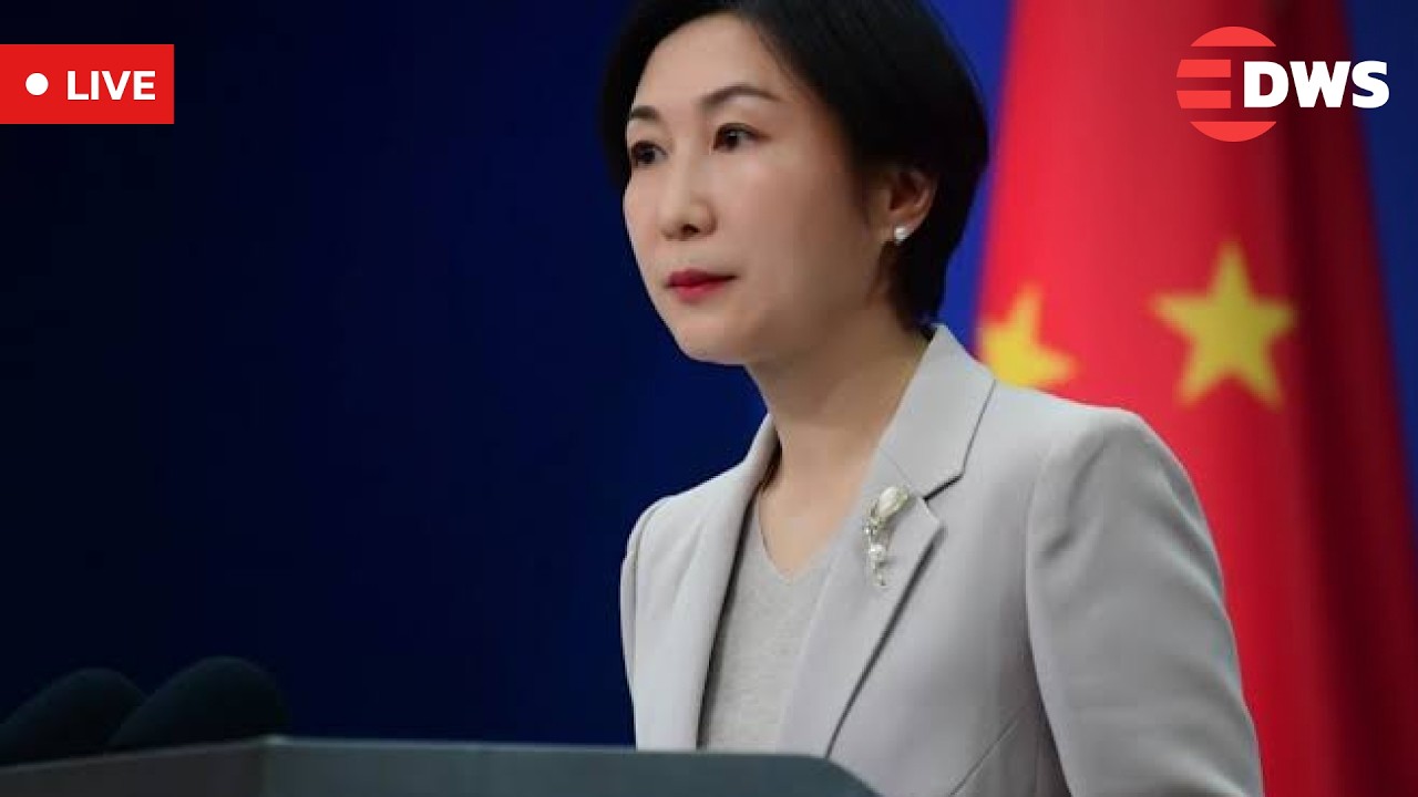 LIVE: China Holds Key Foreign Ministry Briefing On Major Global Issues In Beijing | DWS News | AC1F