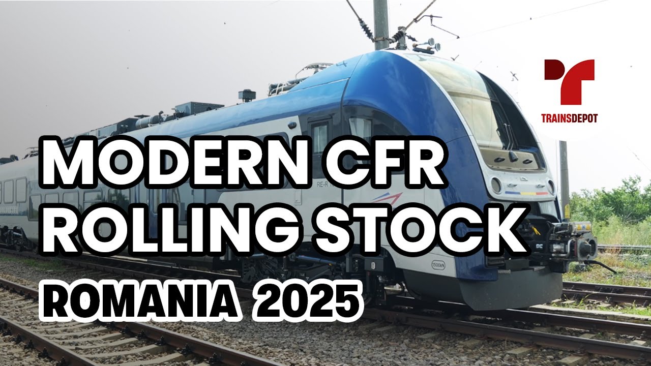 Romania’s Railway Transformation: Next-Gen CFR Trains (New EMUs & Upgraded Locomotives and Coaches)