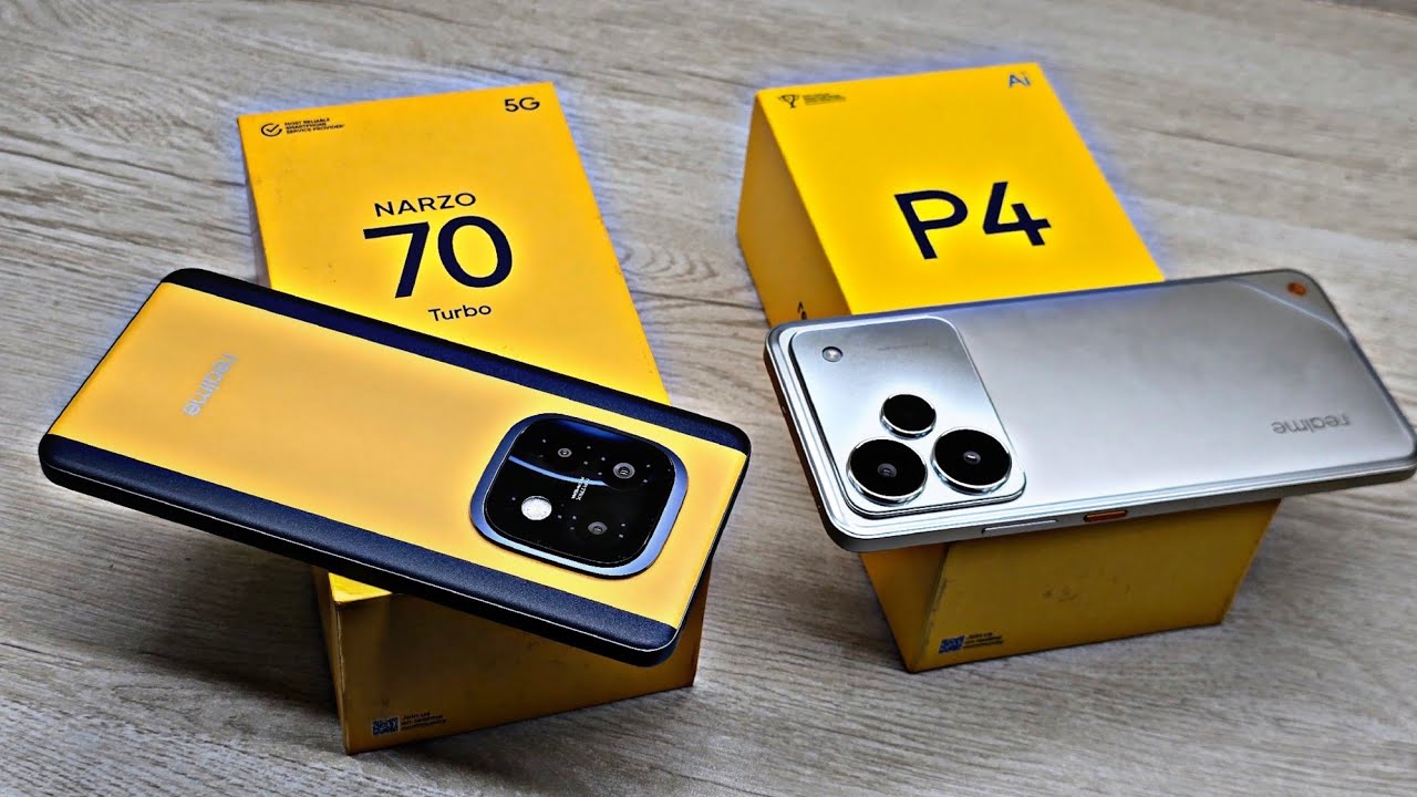 Realme P4 5G vs Realme Narzo 70 Turbo 5G - Which Should You Buy ?