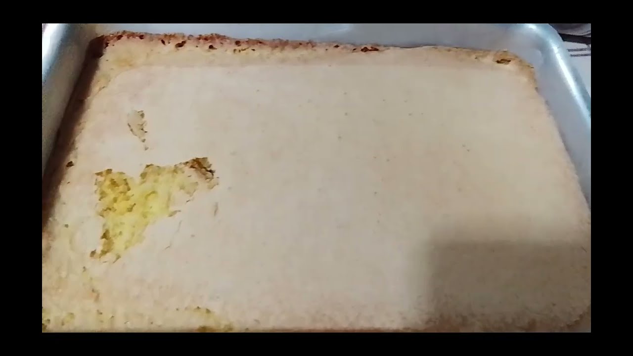 Bolo De Fubá Simples
