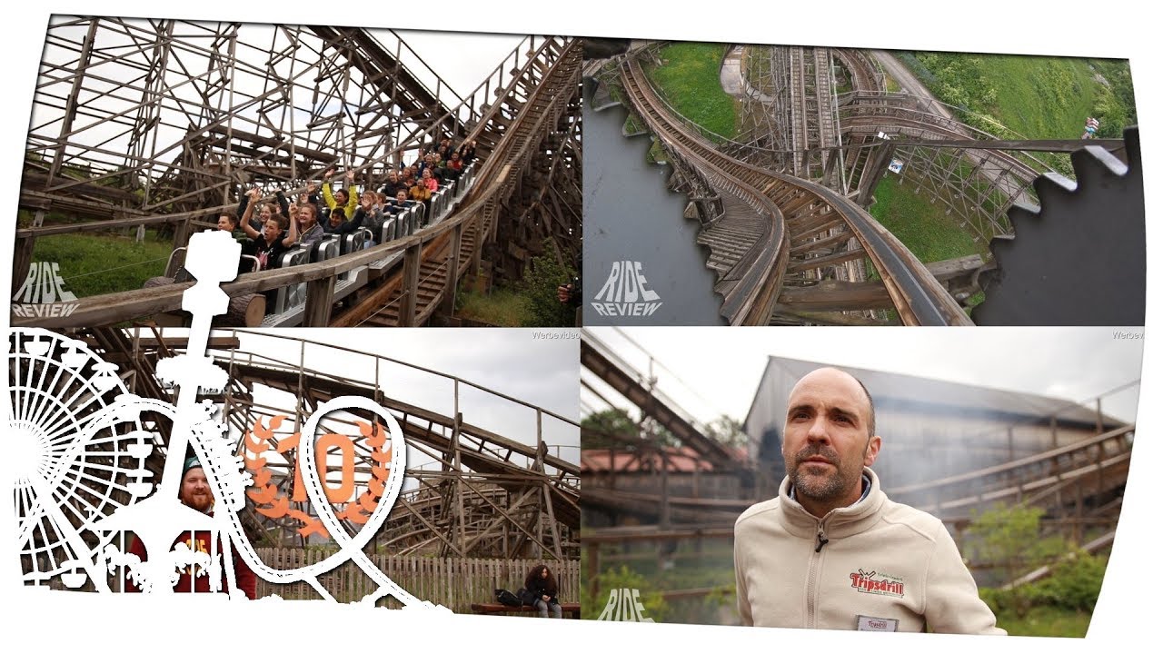 10 Jahre Mammut im Erlebnispark Tripsdrill - Gerstlauer Holzachterbahn - Ride Review Spezial