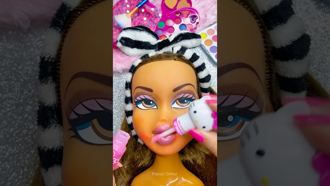 ASMR Satisfying with Unboxing & Review Mannequin Makeup Skincare Sounds Video Fast Gloss Sanrio