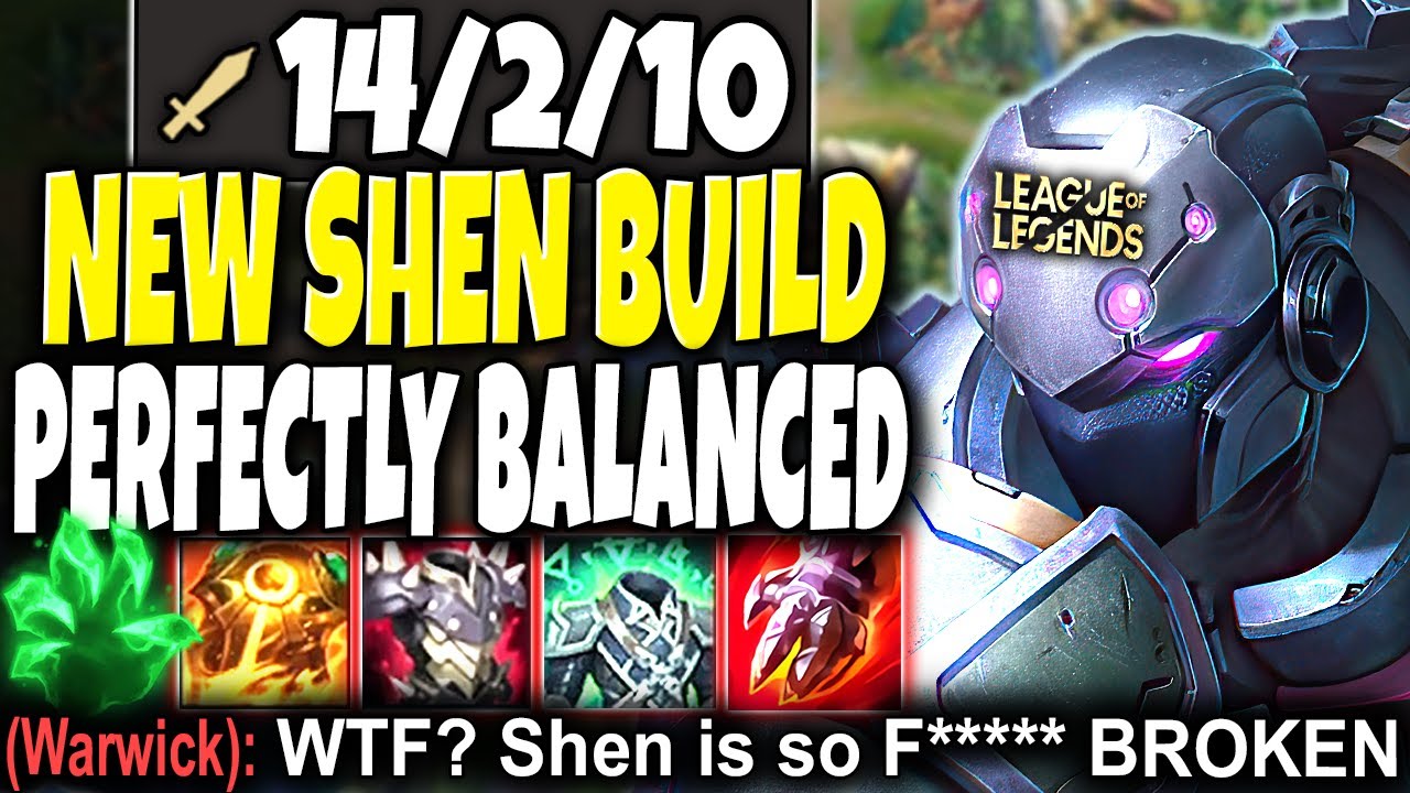 Our New Shen Build is so BALANCED that I feel sorry for them 🔥 LoL Shen Preseason Season 11 Gameplay