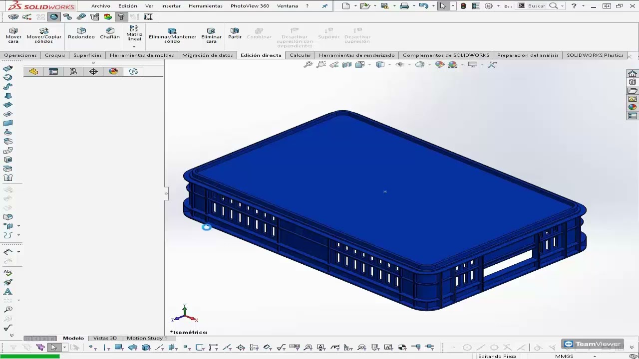 SolidWorks NIVEL III - Superficies Avanzadas y Moldes de Inyección - Clase 04