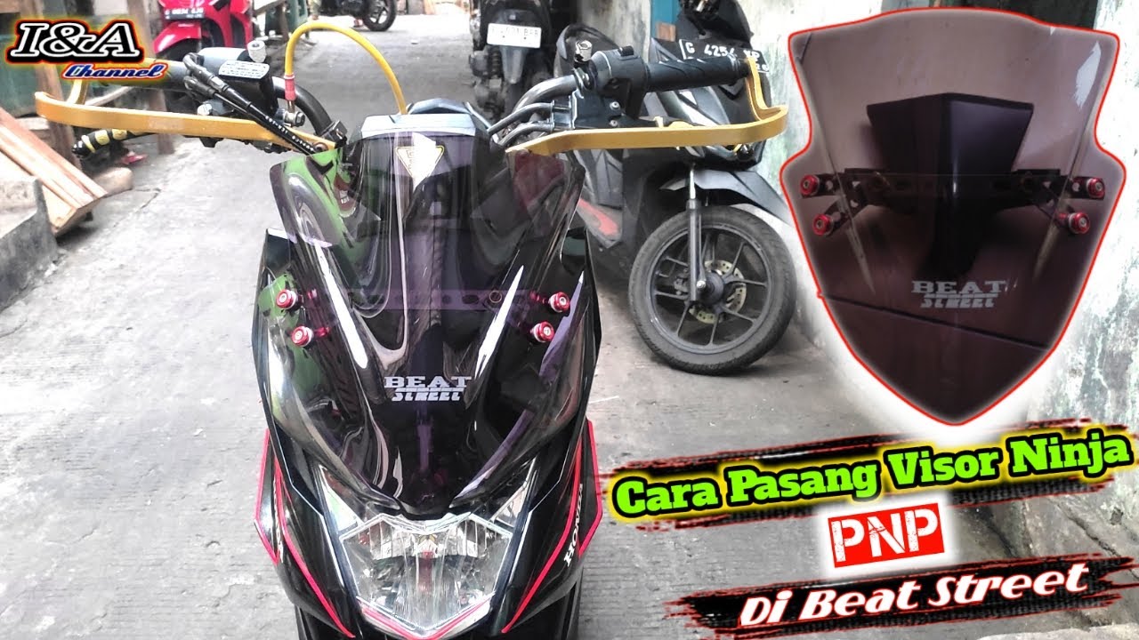 Cara Pasang Visor Ninja PNP Di Beat Street