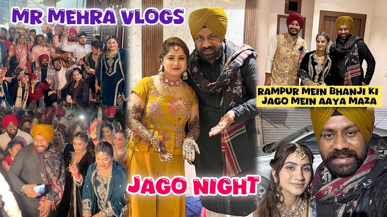 “Bhanji Ki Shaadi Mein Jago Night 🔥 Rampur Ki Pehli Badi Jago 🥰”