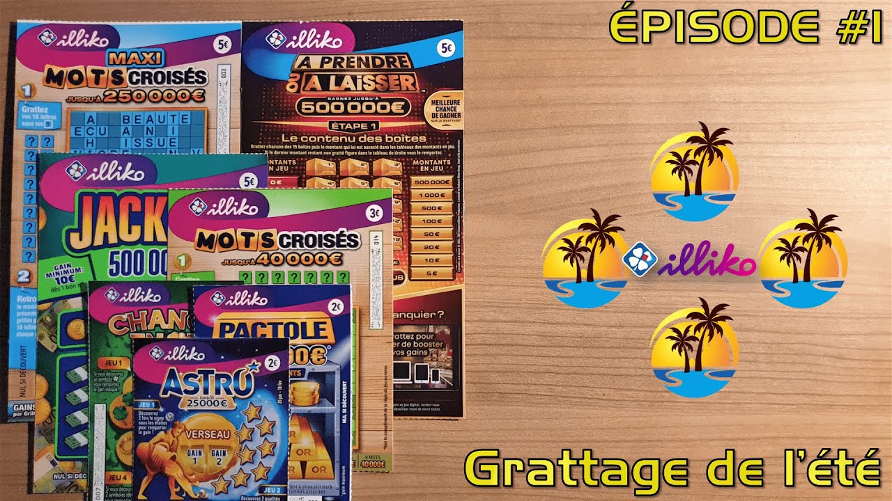 Grattage de l'Été 2022 - Épisode 1 • FDJ/Illiko ☀️