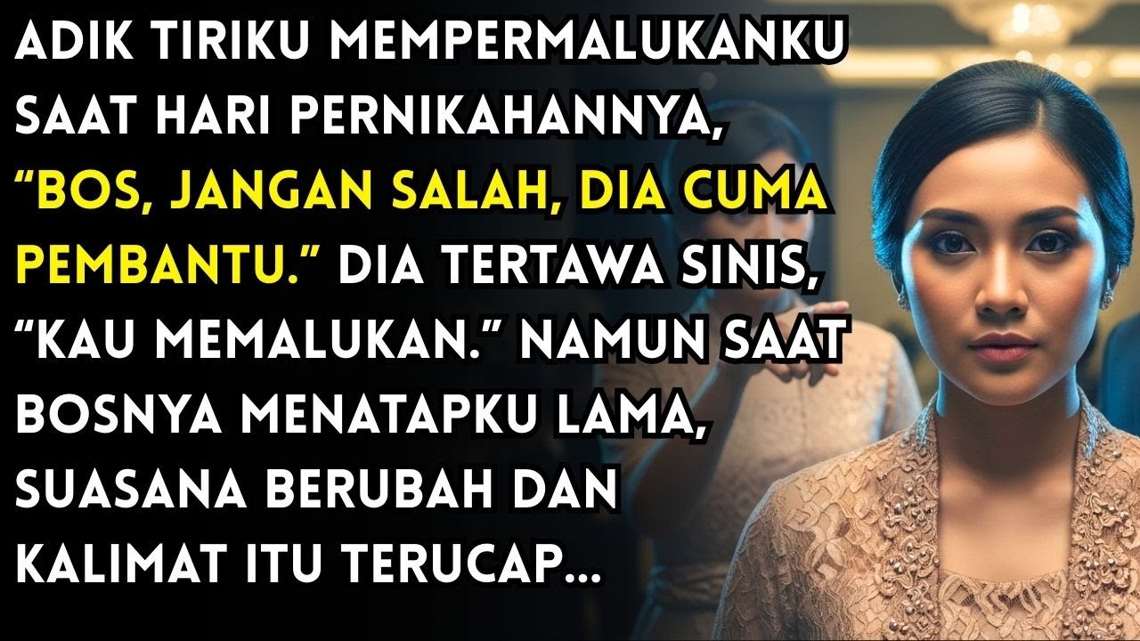 ADIK TIRI SENGAJA MENGHINAKU DI DEPAN BOSNYA, NAMUN TATAPAN BOS ITU MEMBALIKKAN KEADAAN INI...