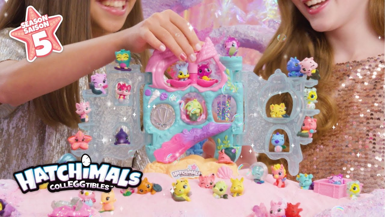 Hatchimals CollEGGtibles | Coral Castle Unboxing & How To!