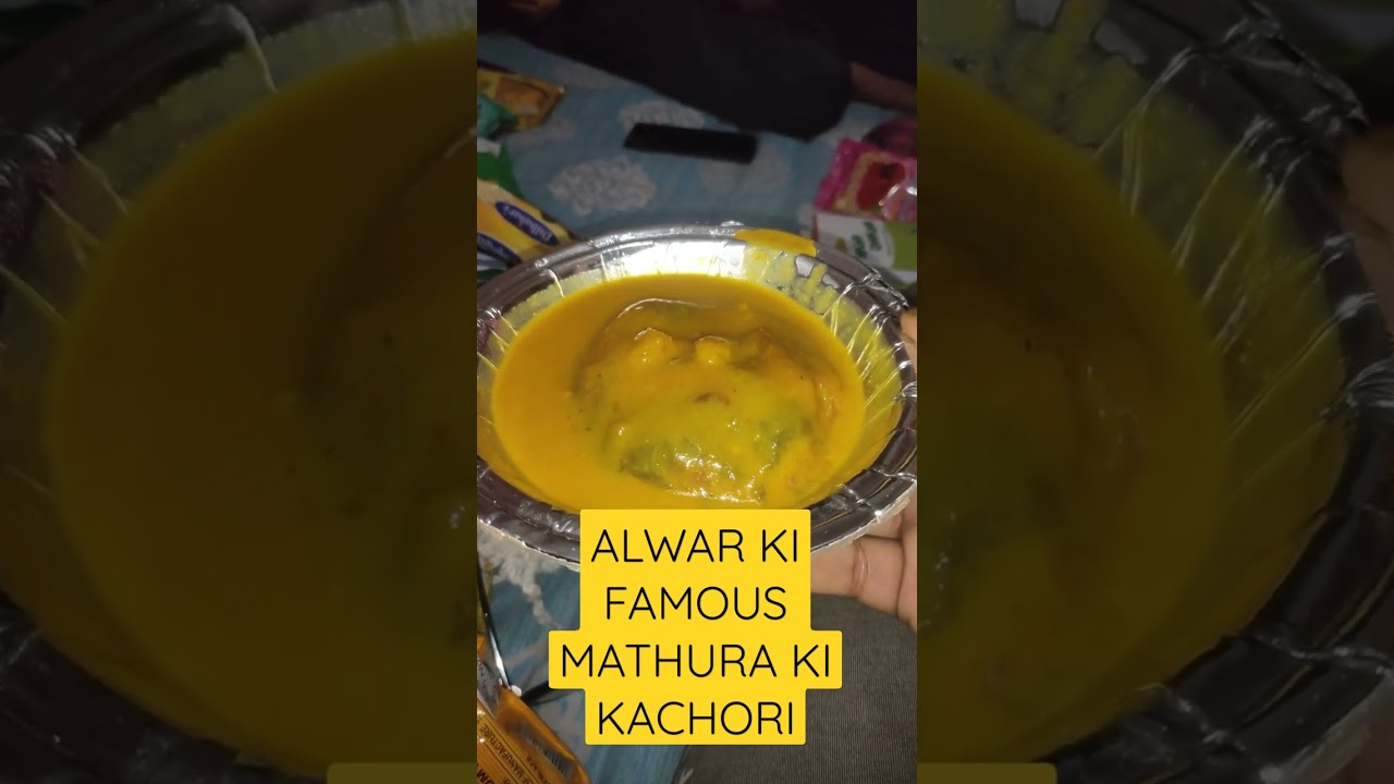 ALWAR KI FAMOUS MATHURA WALE KI KACHORI #shorts #kachori #food
