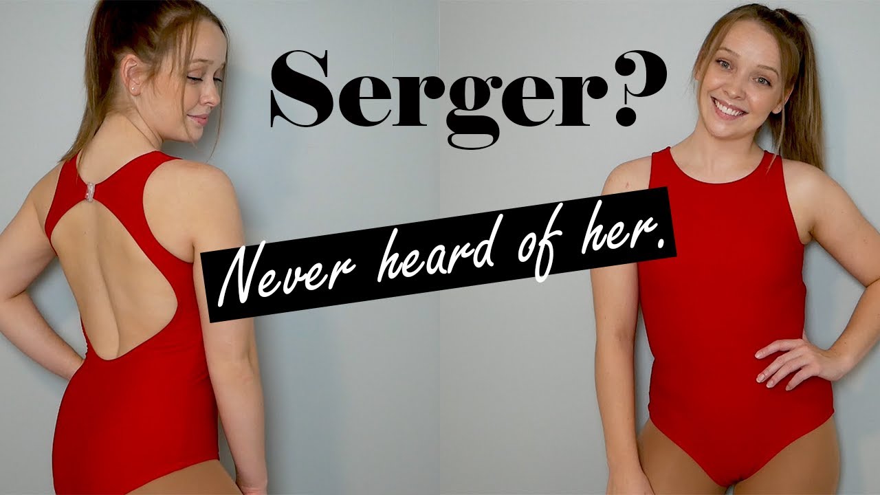 How to Sew a Bodysuit WITHOUT a Serger/Overlocker