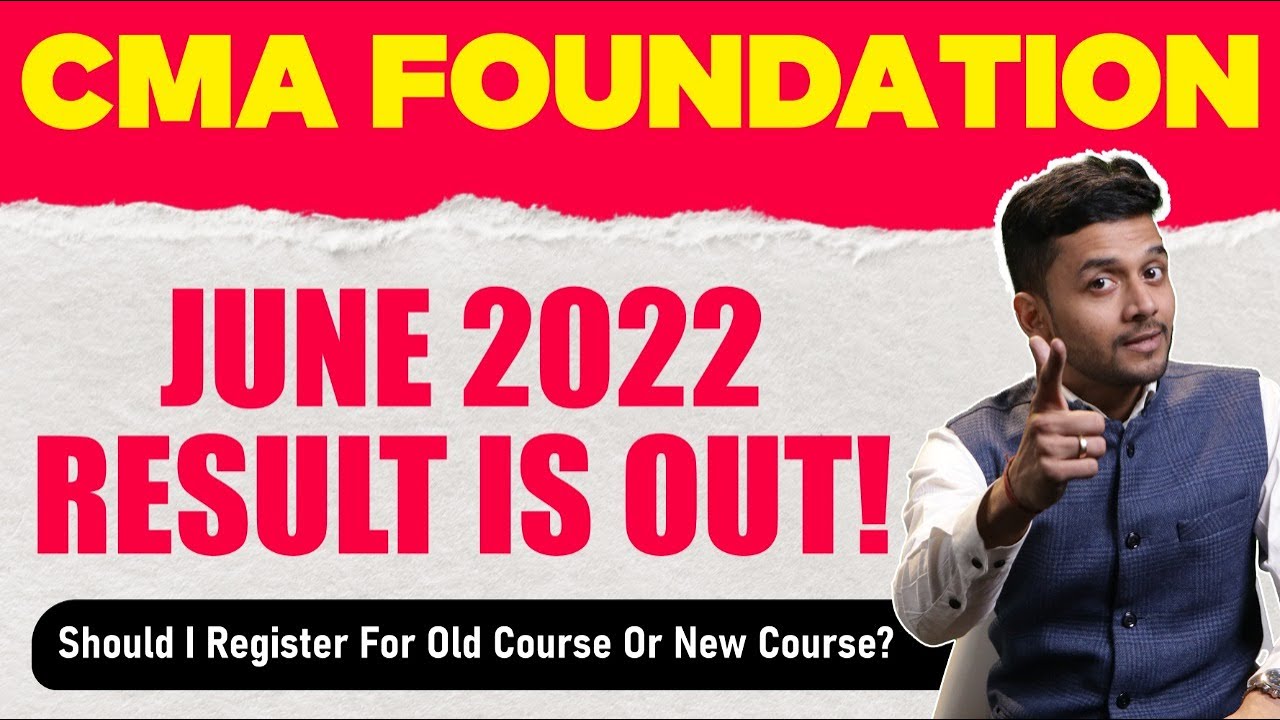 Big Update for CMA Foundation June 2022 | CMA Results 2022 Update | CA CS CMA  Nikkhil Gupta